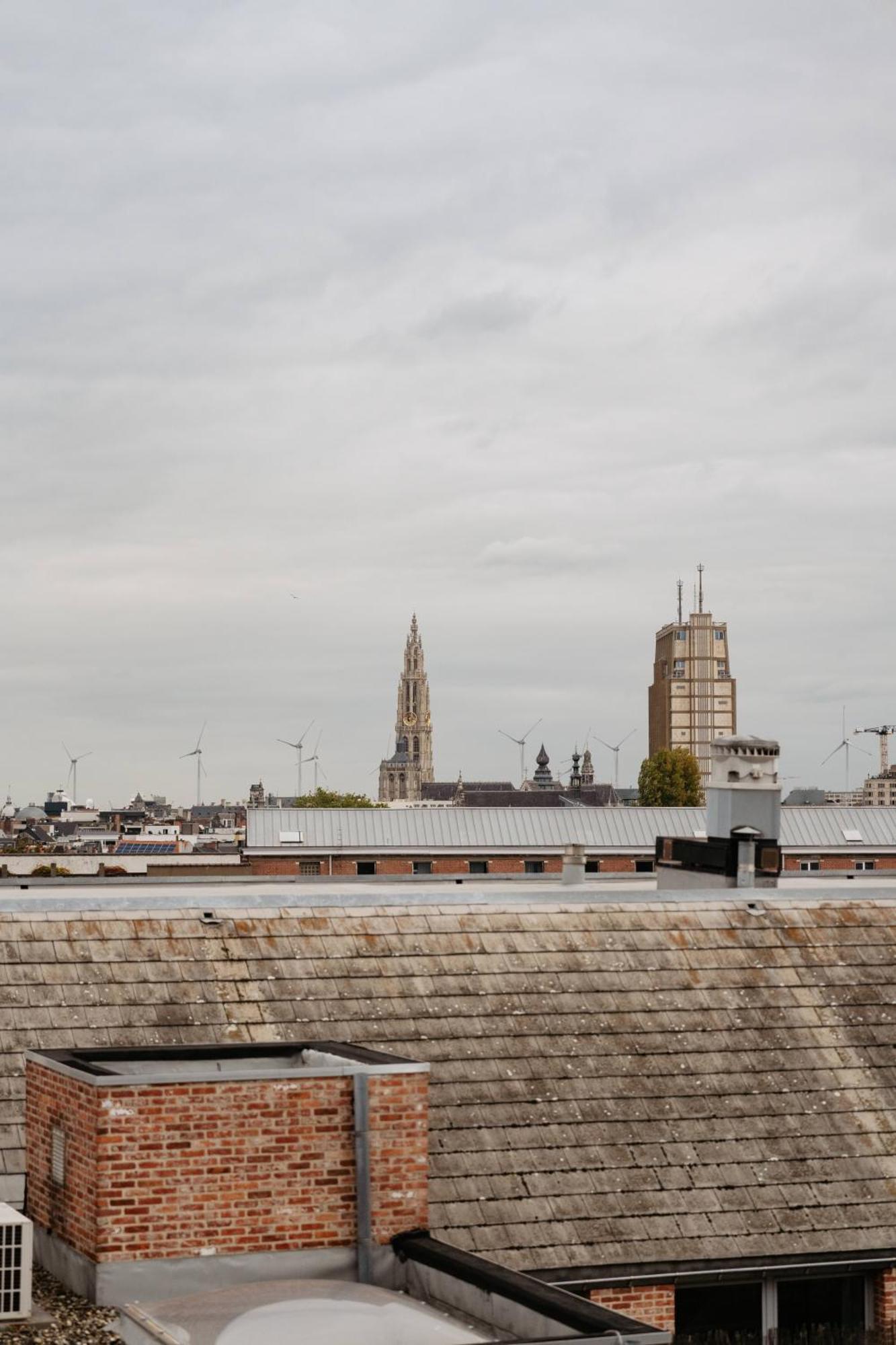 Zonnig Appartement Met Prachtig Uitzicht Op A+Locatie Antwerpen Exterior foto